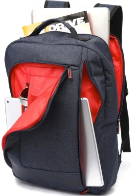 РюкзакДА Sumdex PON-262NV 28x43x7.5см 9.03л. 0.6кг. полиэстер синий