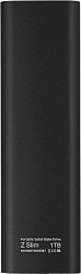 Накопитель SSD Netac USB-C 1TB NT01ZSLIM-001T-32BK Z Slim черный