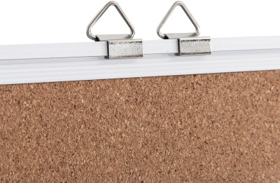 Доска пробковая Deli E39054 пробка 90x120см алюминиевая рама