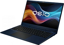 Ноутбук Osio BaseLine B150i-002c N-series N100 8Gb SSD512Gb Intel UHD Graphics 15.6" IPS FHD (1920x1080) Windows 11 Home blue WiFi BT Cam 5000mAh