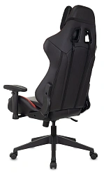 Кресло игровое Zombie VIKING 5 AERO черный/красный экокожа с подголов. крестов. пластик