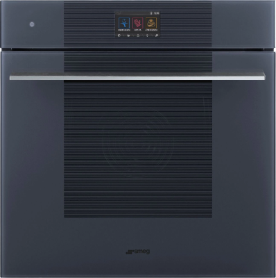 Духовой шкаф Электрический Smeg Linea SO6104APG серый/серебристый