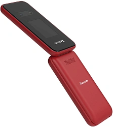 Мобильный телефон Xenium X680 красный раскладной 2Sim 2.8" 240x320 Nucleus 0.3Mpix GSM900/1800 MP3 FM microSD max32Gb