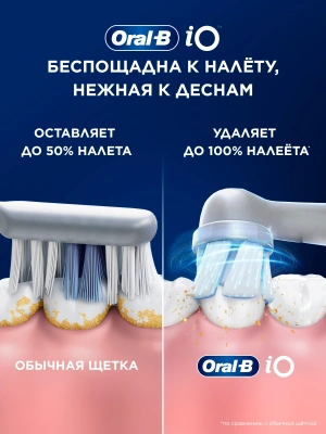 Зубная щетка электрическая Oral-B iO_S3_Ice Blue голубой