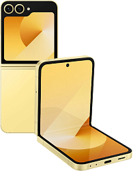 Смартфон Samsung SM-F741B Galaxy Z Flip 6 256Gb 12Gb желтый раскладной 3G 4G 1Sim 6.7" 1080x2640 Android 14 50Mpix 802.11 a/b/g/n/ac/ax NFC GPS GSM900/1800 GSM1900 Protect